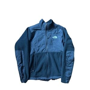 The North Face Jacket Womens Medium Black Full Zip Pocket Polartec Fleece Denali